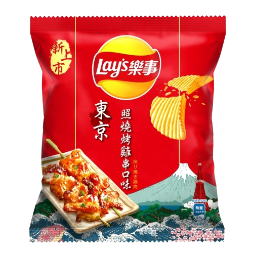 [VT012] LAY'S Tokyo Teriyaki Chicken Skewer Flavor Potato Chips