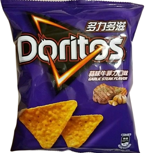 [VT023] DORITOS Garlic Tenderloin Flavor Corn Snack