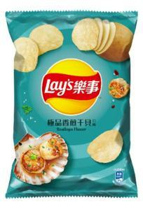 [VT083] 樂事【L47】洋芋片-香煎干貝LAY'S POTATO CHIP-SCALLOPS FLAVOR 59.5g